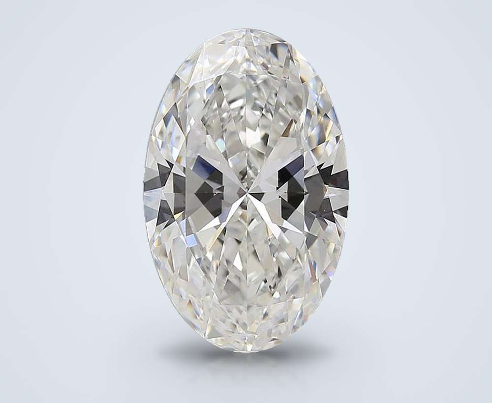 6.51 Carat Oval Lab Diamond