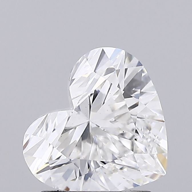 1.58ct F VS2 Rare Carat Ideal Cut Heart Lab Grown Diamond