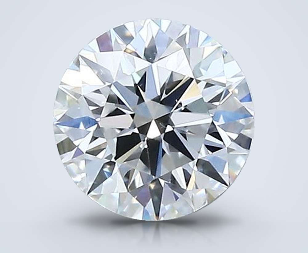 0.90 Carat Round Natural Diamond