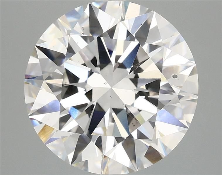 5.00ct E SI1 Rare Carat Ideal Cut Round Lab Grown Diamond
