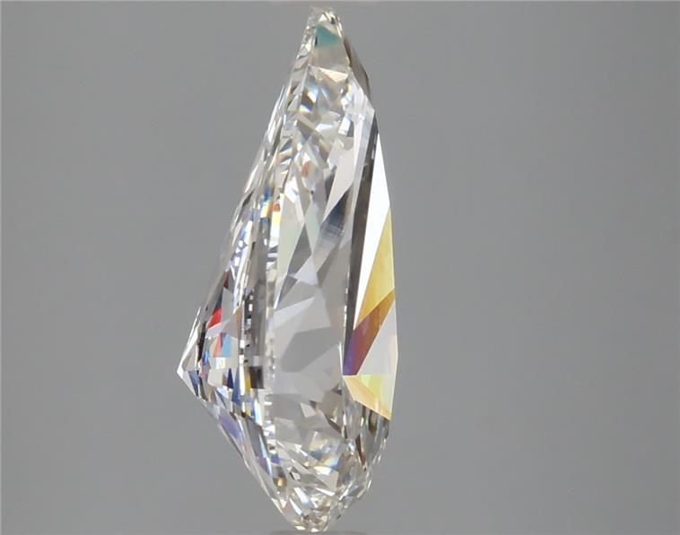 3.53ct H VS1 Rare Carat Ideal Cut Pear Lab Grown Diamond