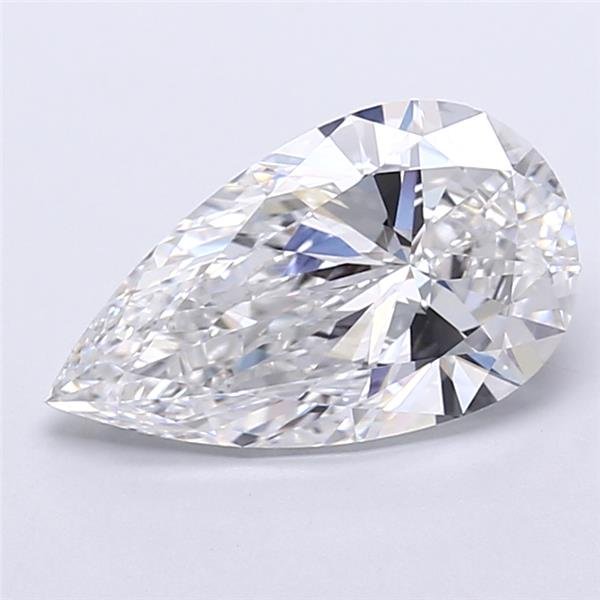 1.00 Carat Pear Lab Diamond