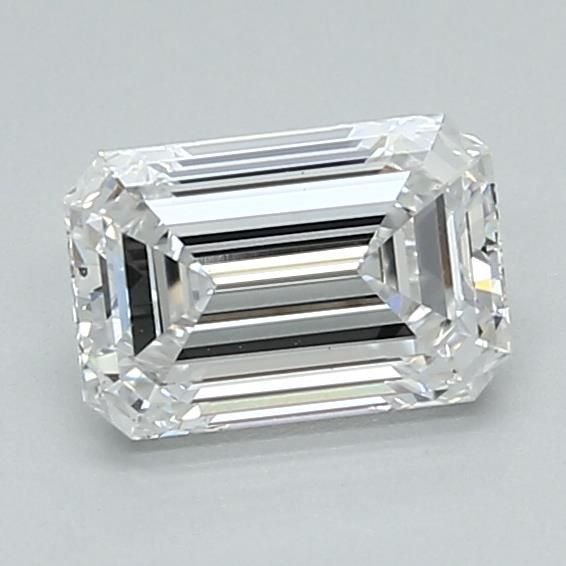 1.02ct D VS1 Rare Carat Ideal Cut Emerald Lab Grown Diamond