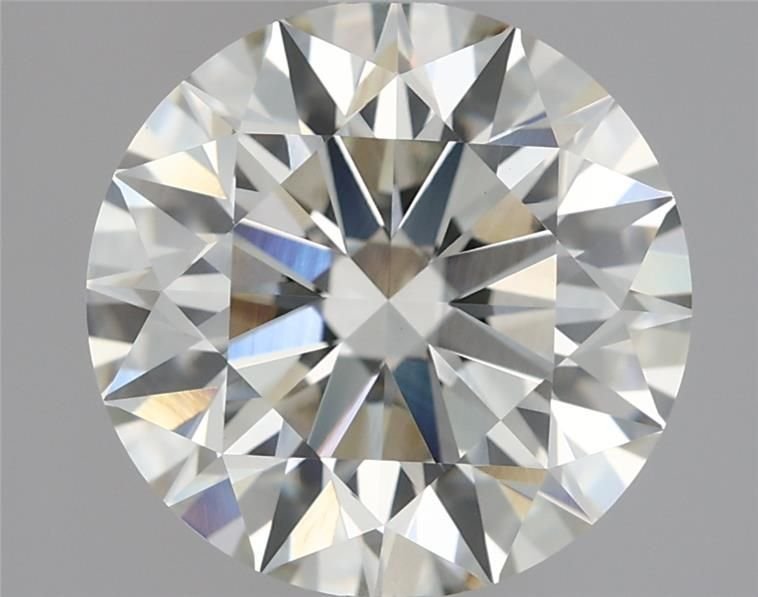 3.04ct I VVS2 Rare Carat Ideal Cut Round Lab Grown Diamond