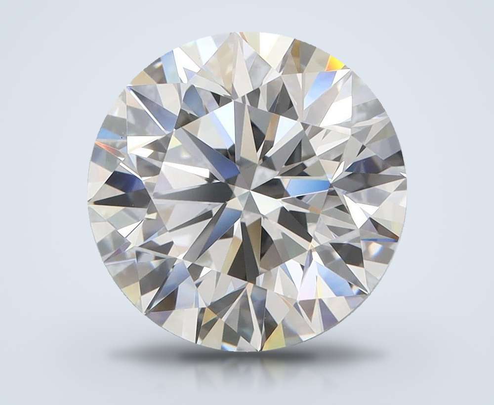 4.06 Carat Round Lab Diamond