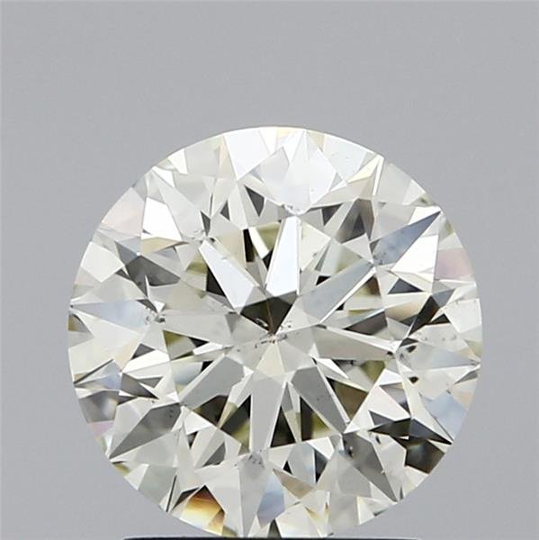 2.06ct K SI1 Excellent Cut Round Diamond