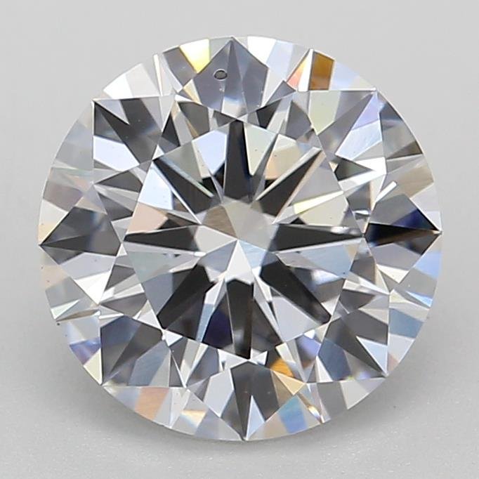 2.10ct F VS1 Rare Carat Ideal Cut Round Lab Grown Diamond