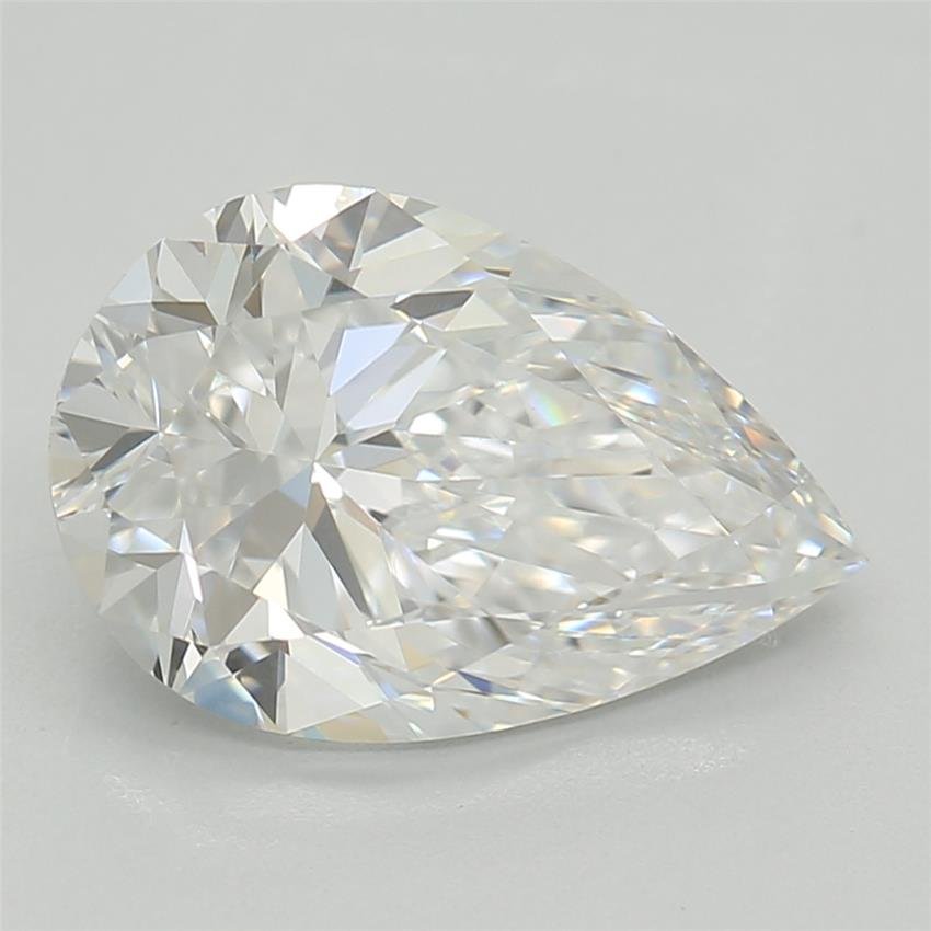 1.38ct D VS1 Rare Carat Ideal Cut Pear Lab Grown Diamond