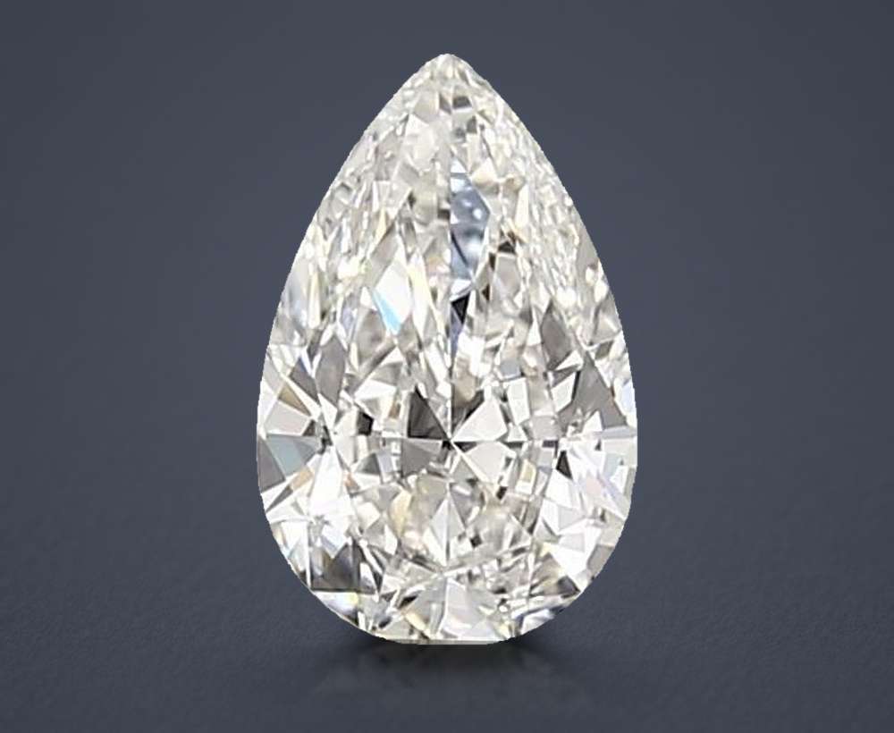 0.40 Carat Pear Natural Diamond