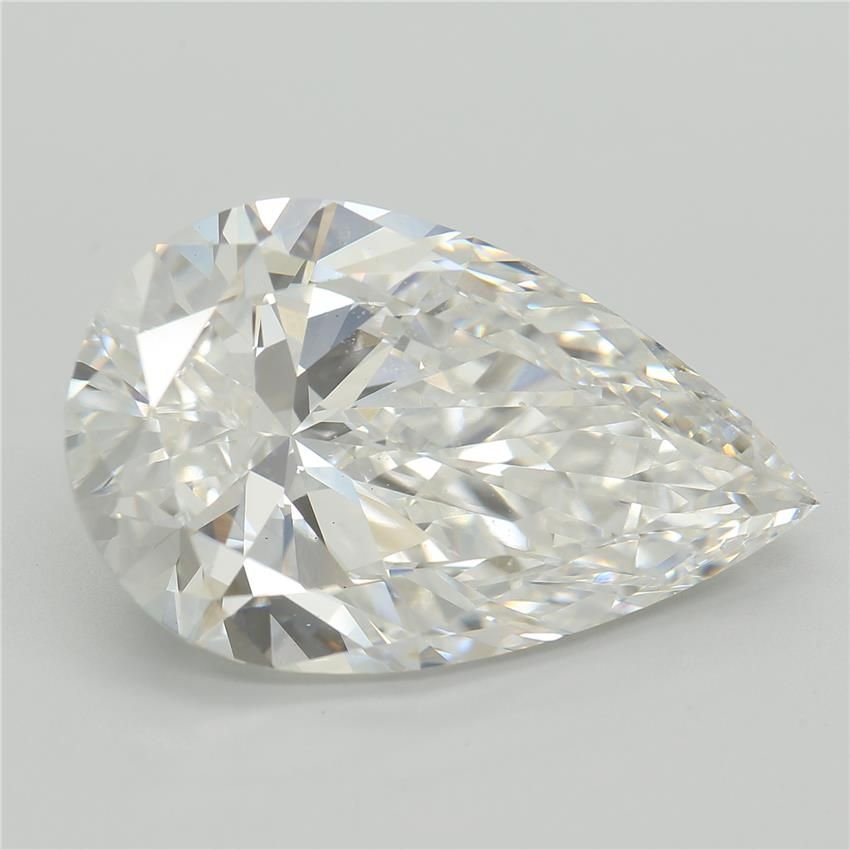 8.05ct E VS1 Very Good Cut Pear Lab Grown Diamond