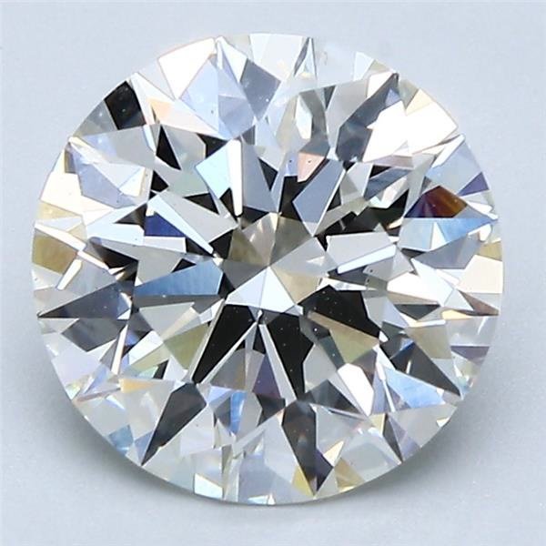 2.55ct I VS2 Rare Carat Ideal Cut Round Lab Grown Diamond