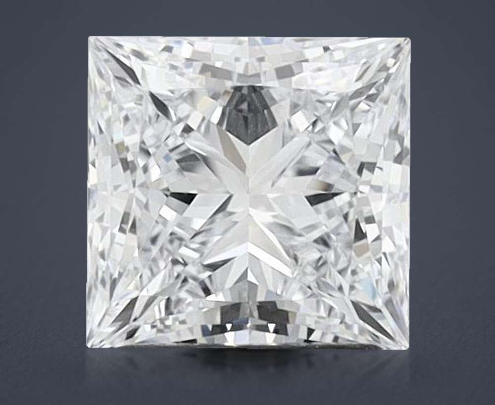 1.59 Carat Princess Lab Diamond