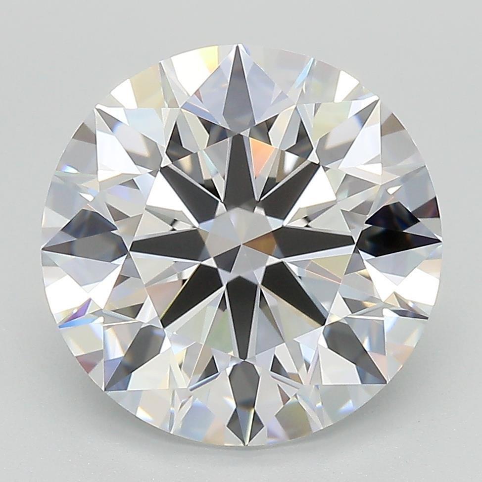 5.52ct D VS1 Rare Carat Ideal Cut Round Lab Grown Diamond