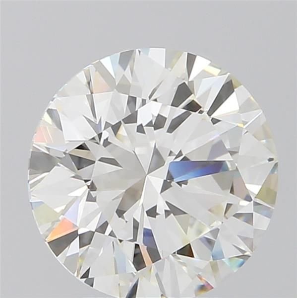 3.18ct I VVS2 Rare Carat Ideal Cut Round Diamond