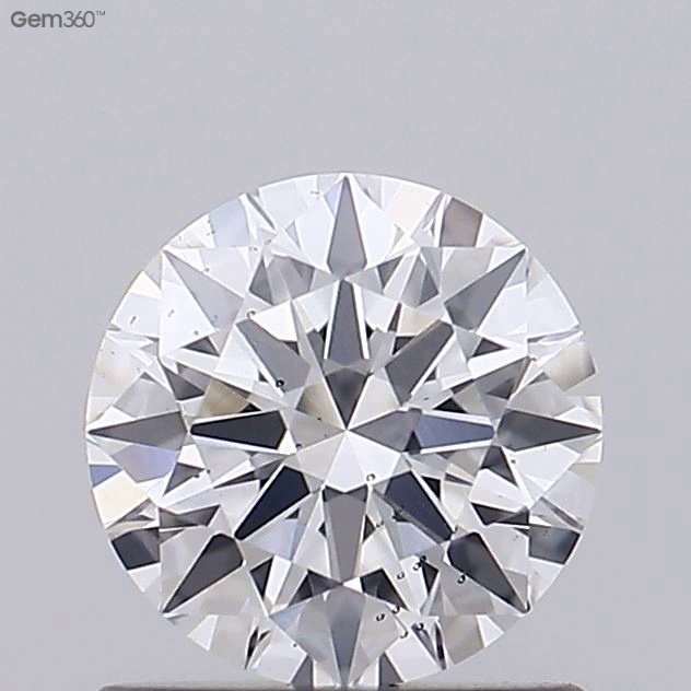 0.77ct D SI1 Rare Carat Ideal Cut Round Lab Grown Diamond