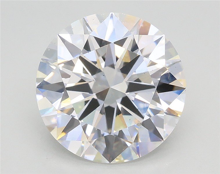 3.06ct E VS2 Excellent Cut Round Lab Grown Diamond