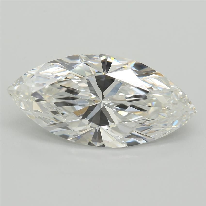 6.30ct E VVS1 Rare Carat Ideal Cut Marquise Lab Grown Diamond