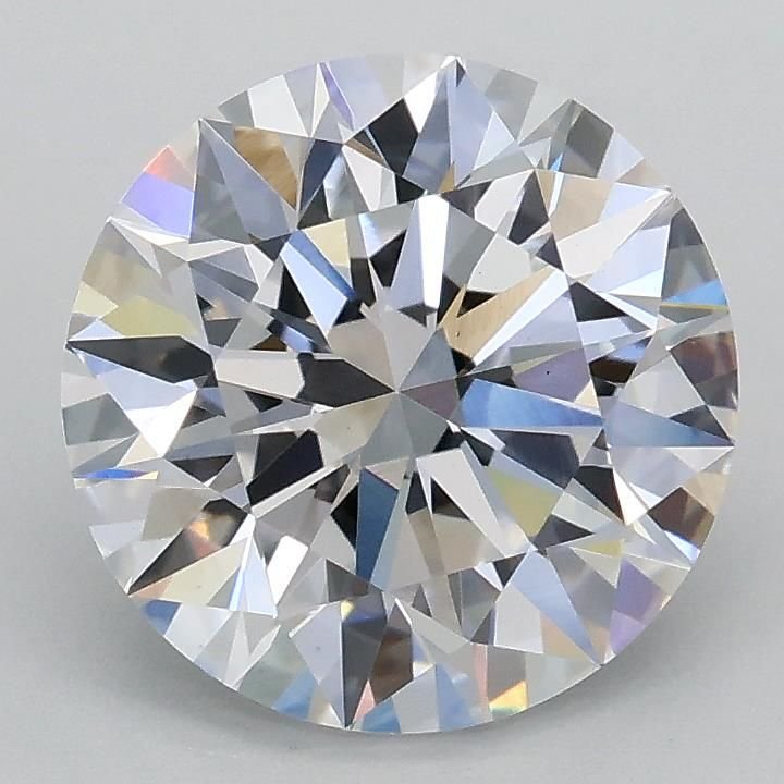2.09ct D VS1 Rare Carat Ideal Cut Round Lab Grown Diamond