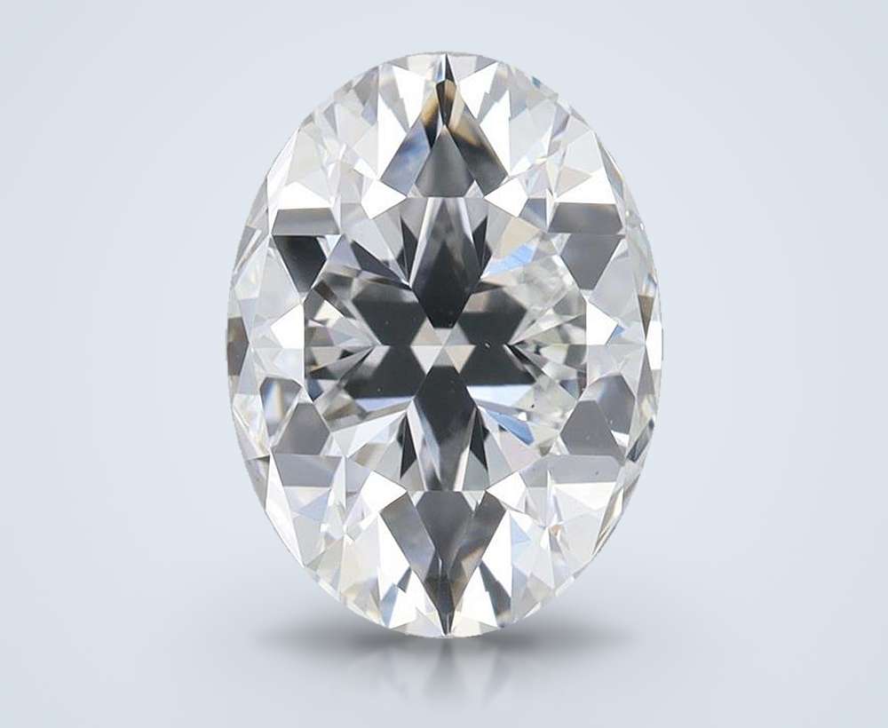 4.46 Carat Oval Lab Diamond