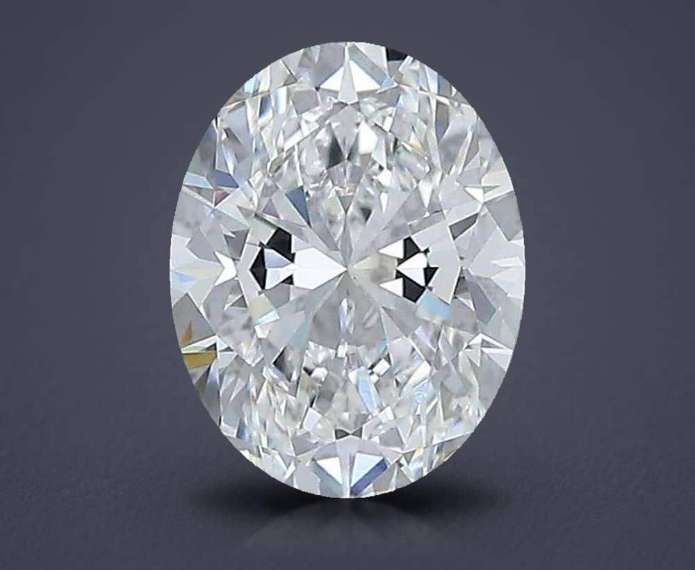 1.00 Carat Oval Natural Diamond