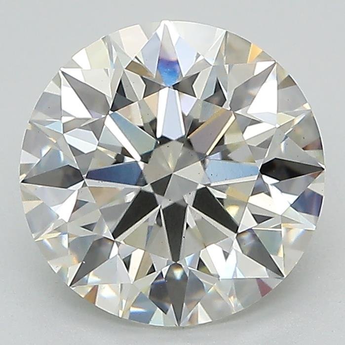 2.58ct H VS2 Rare Carat Ideal Cut Round Lab Grown Diamond