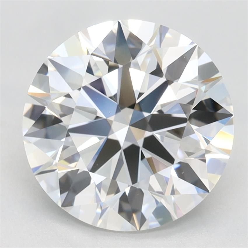 2.67ct E IF Rare Carat Ideal Cut Round Lab Grown Diamond