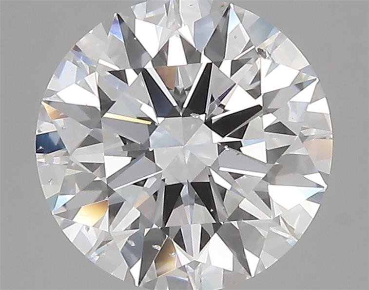 3.03ct D SI1 Rare Carat Ideal Cut Round Diamond