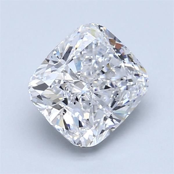1.50ct D SI2 Very Good Cut Cushion Diamond