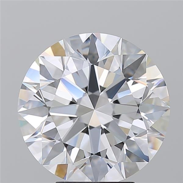 5.58ct D FL Rare Carat Ideal Cut Round Diamond
