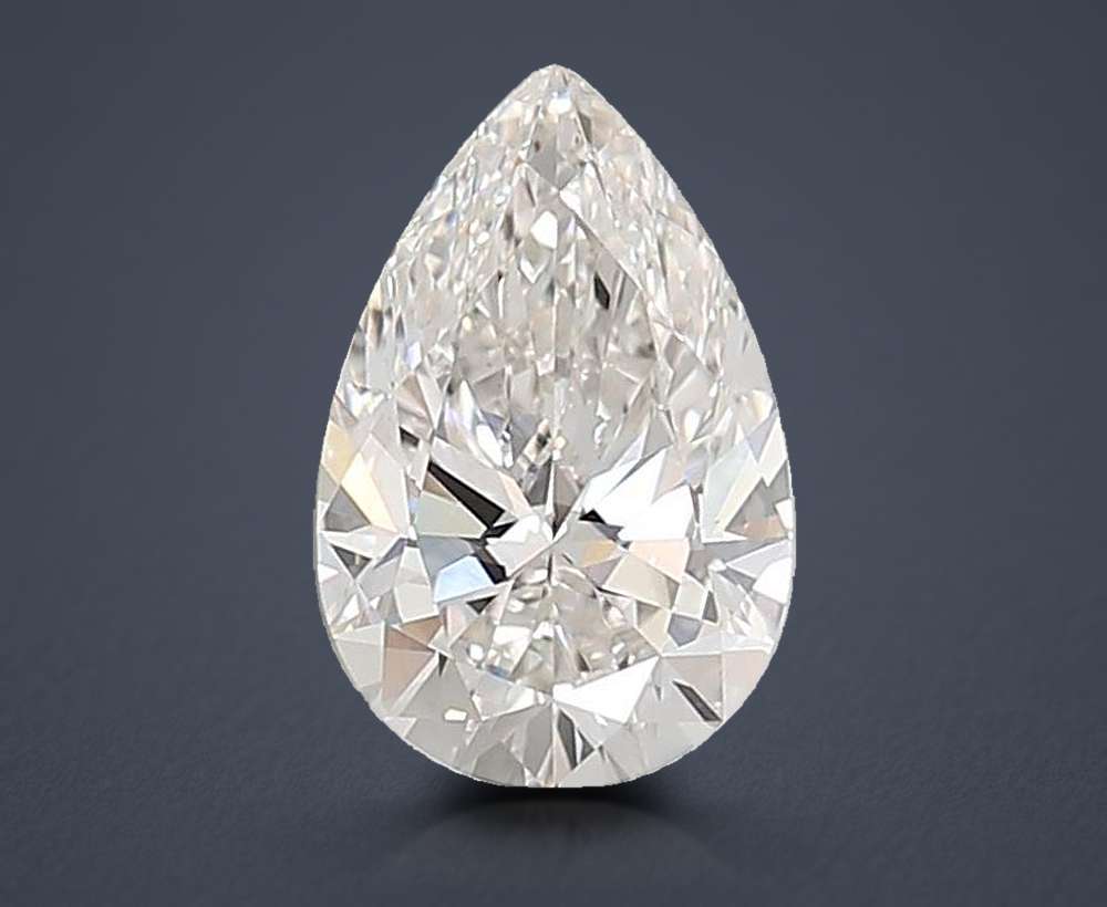 3.28 Carat Pear Lab Diamond