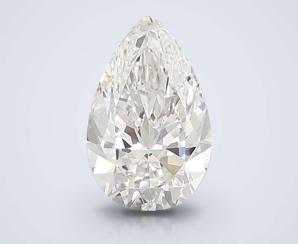1.54 Carat Pear Natural Diamond