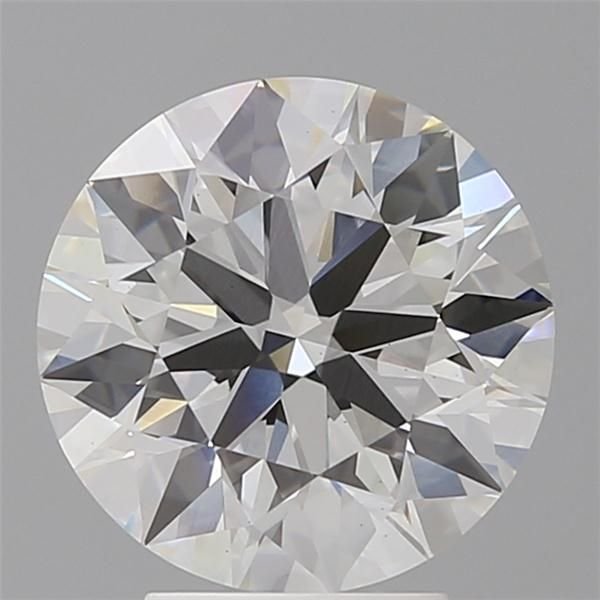 3.96 Carat Round Lab Diamond