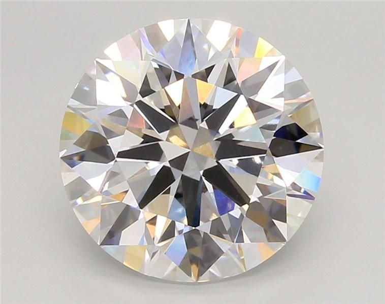 5.08ct E VVS2 Rare Carat Ideal Cut Round Lab Grown Diamond