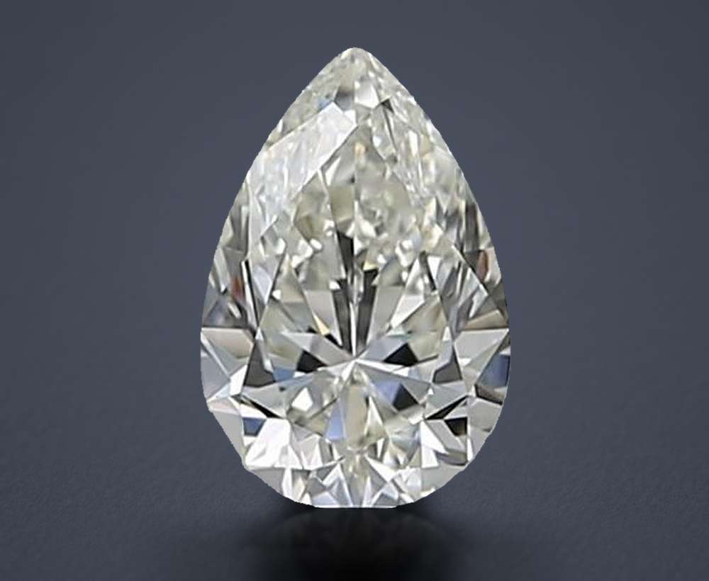 1.00 Carat Pear Natural Diamond