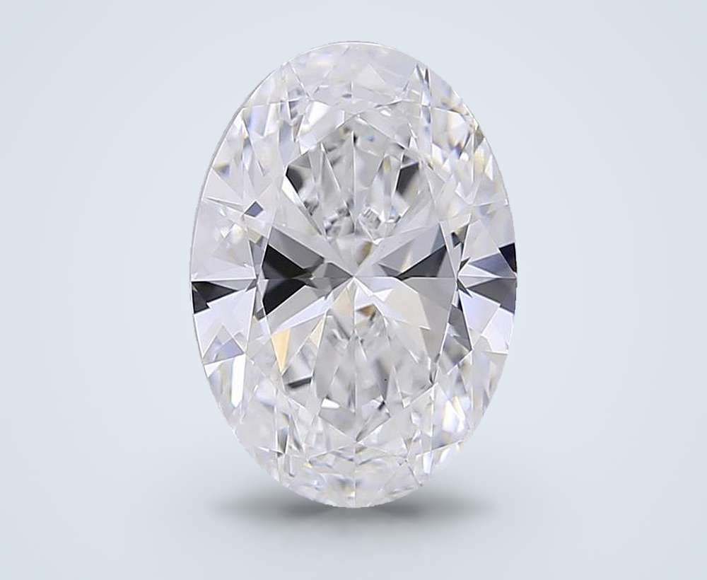 3.50 Carat Oval Lab Diamond