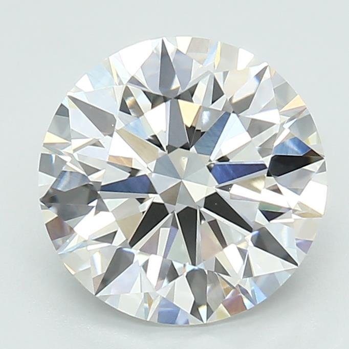 2.41ct F VS1 Rare Carat Ideal Cut Round Lab Grown Diamond