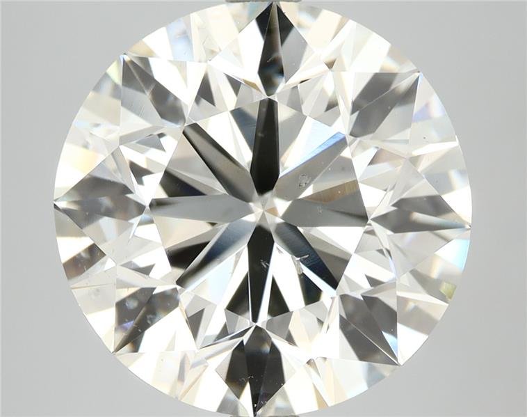 7.01ct J SI1 Excellent Cut Round Diamond