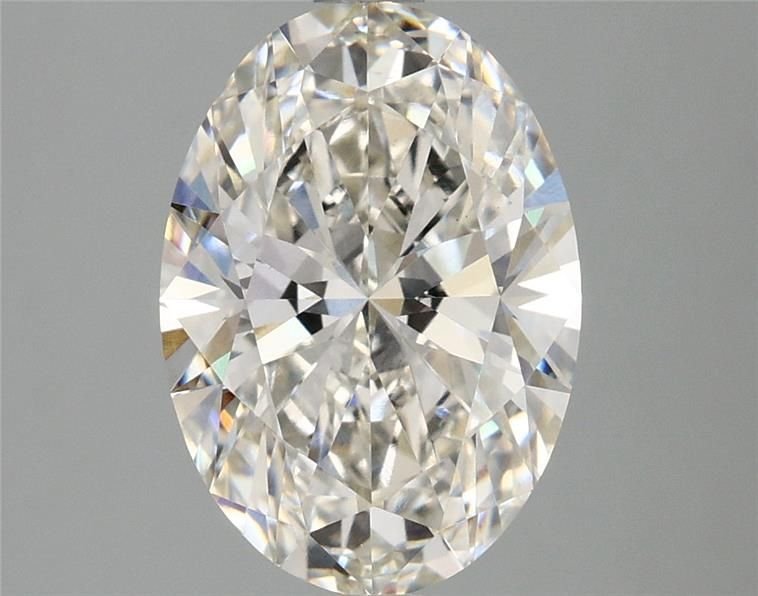 2.57ct H VS1 Rare Carat Ideal Cut Oval Lab Grown Diamond
