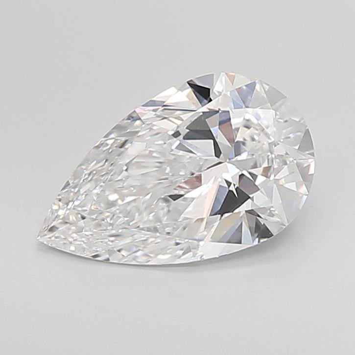 2.51ct D VS2 Excellent Cut Pear Lab Grown Diamond