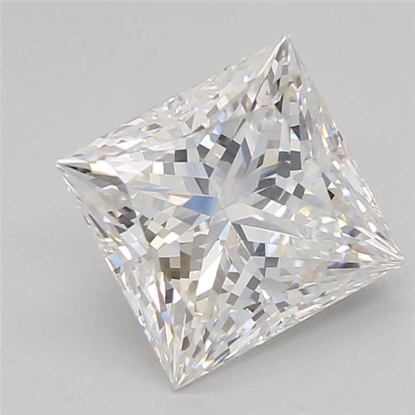1.09ct E VS1 Rare Carat Ideal Cut Princess Lab Grown Diamond
