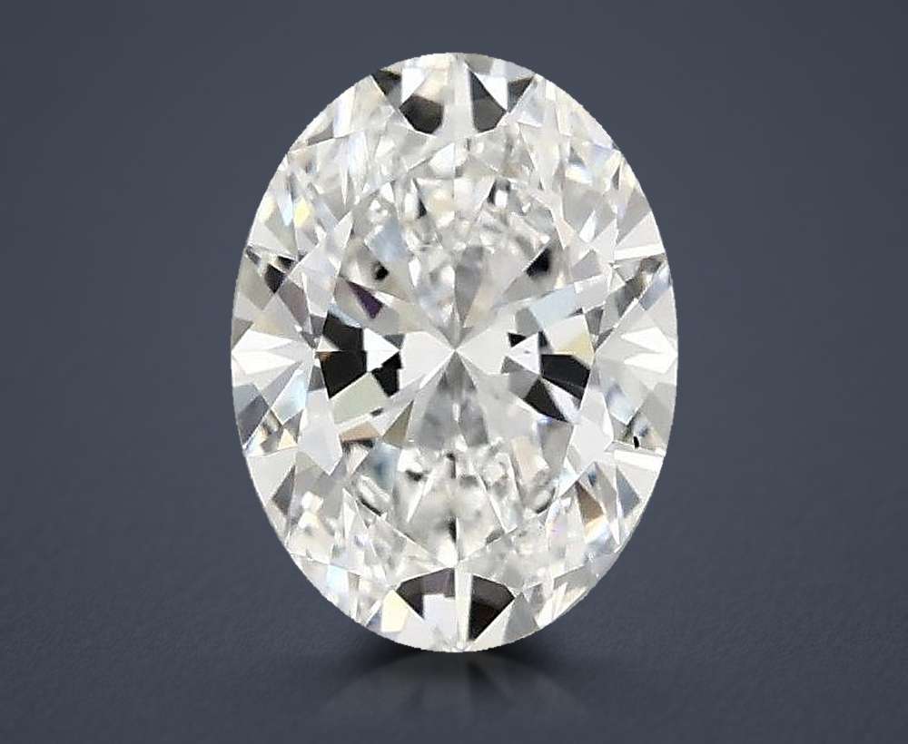 1.00 Carat Oval Lab Diamond