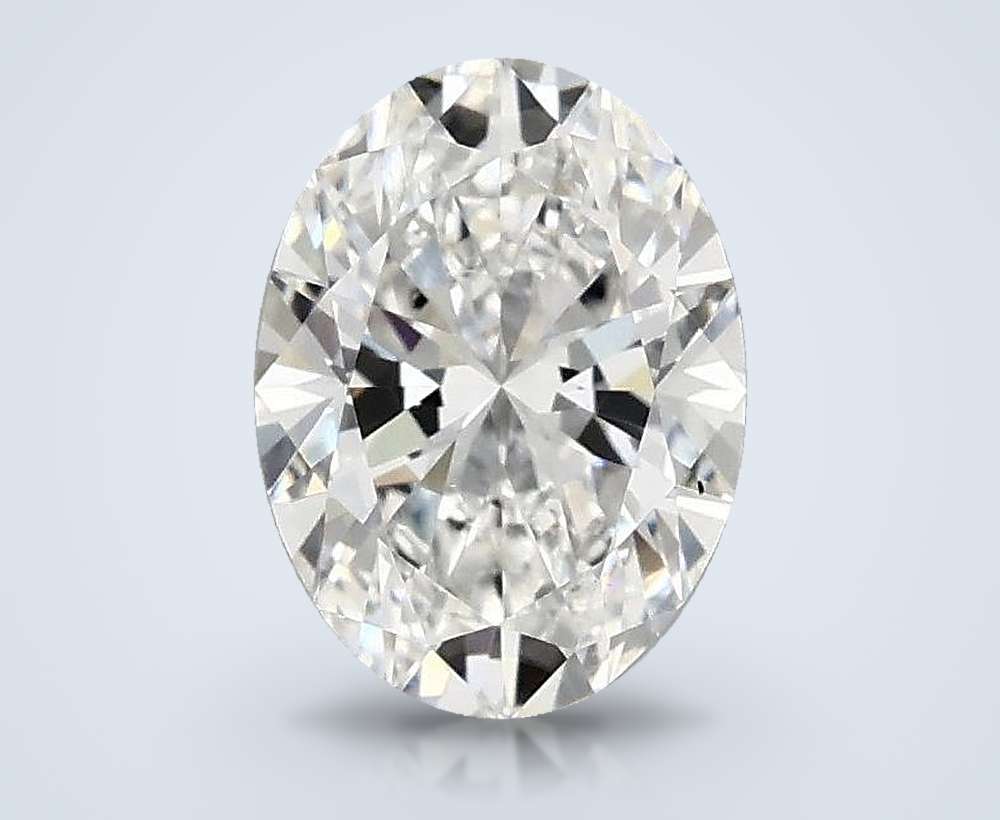 1.00 Carat Oval Lab Diamond