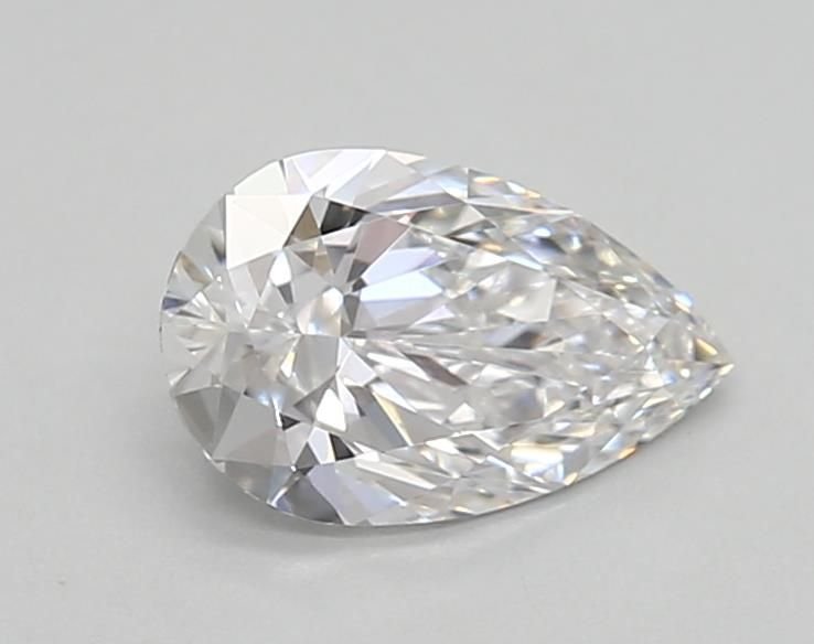0.86ct E VVS2 Rare Carat Ideal Cut Pear Lab Grown Diamond
