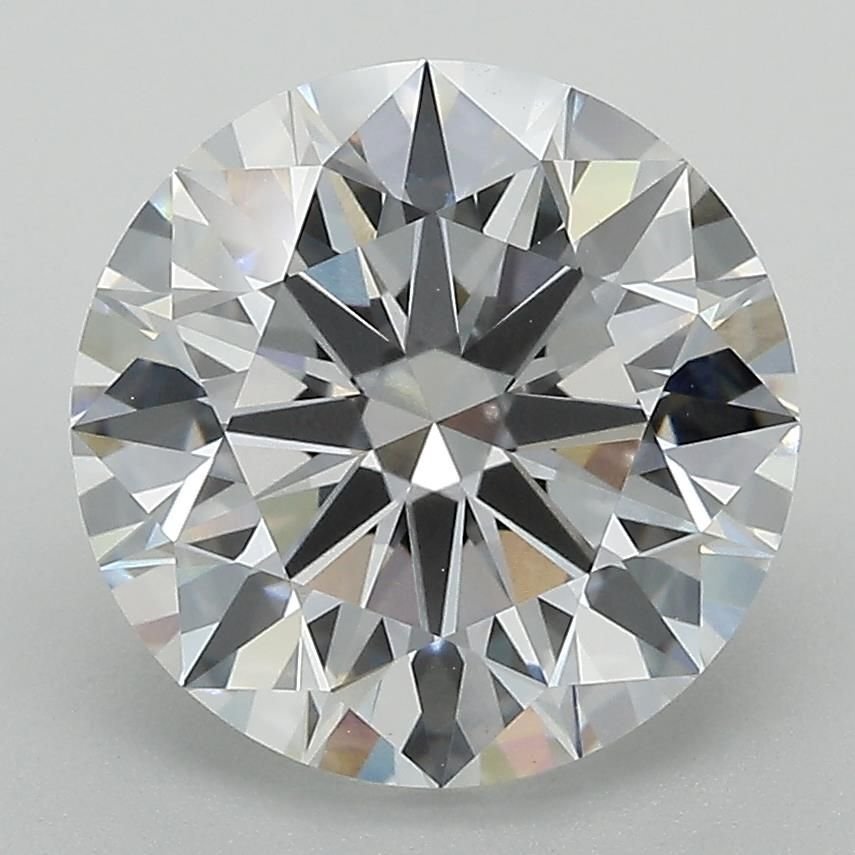 4.28ct E VVS2 Rare Carat Ideal Cut Round Lab Grown Diamond