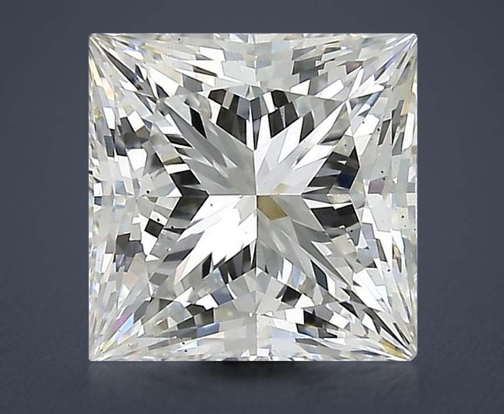 2.74 Carat Princess Lab Diamond