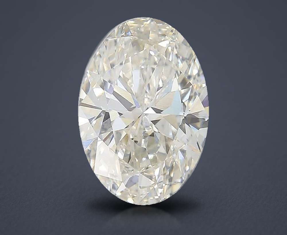3.28 Carat Oval Lab Diamond