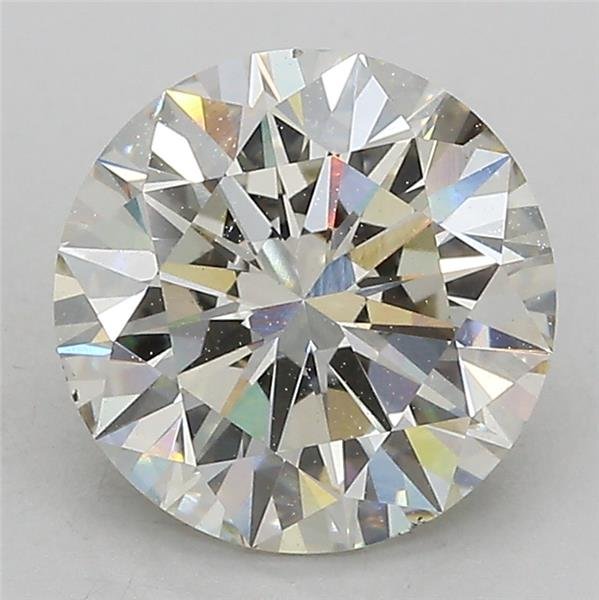 3.05ct J VS1 Excellent Cut Round Lab Grown Diamond