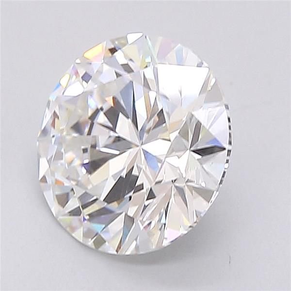2.77ct F VS2 Rare Carat Ideal Cut Round Lab Grown Diamond