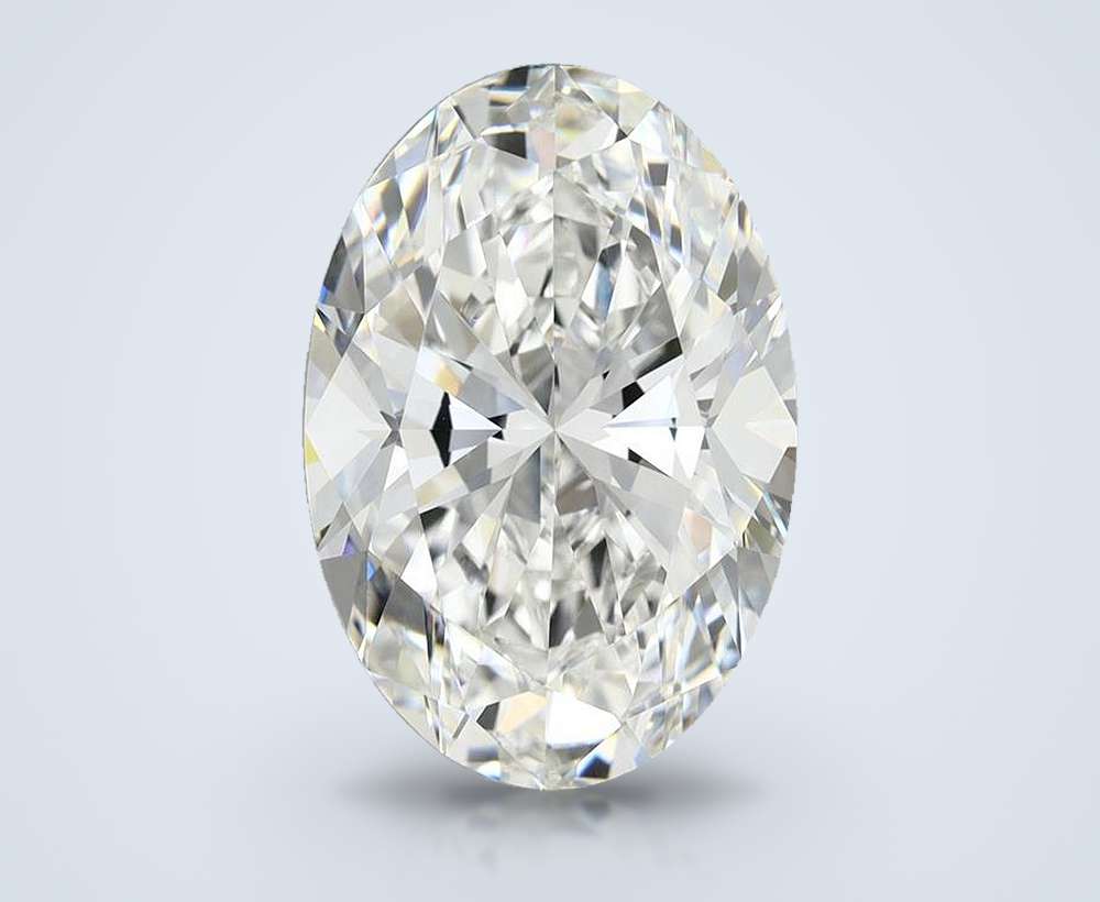 8.16 Carat Oval Lab Diamond