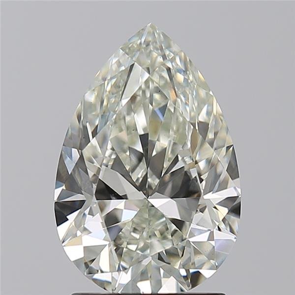 2.01ct I VS1 Rare Carat Ideal Cut Pear Lab Grown Diamond